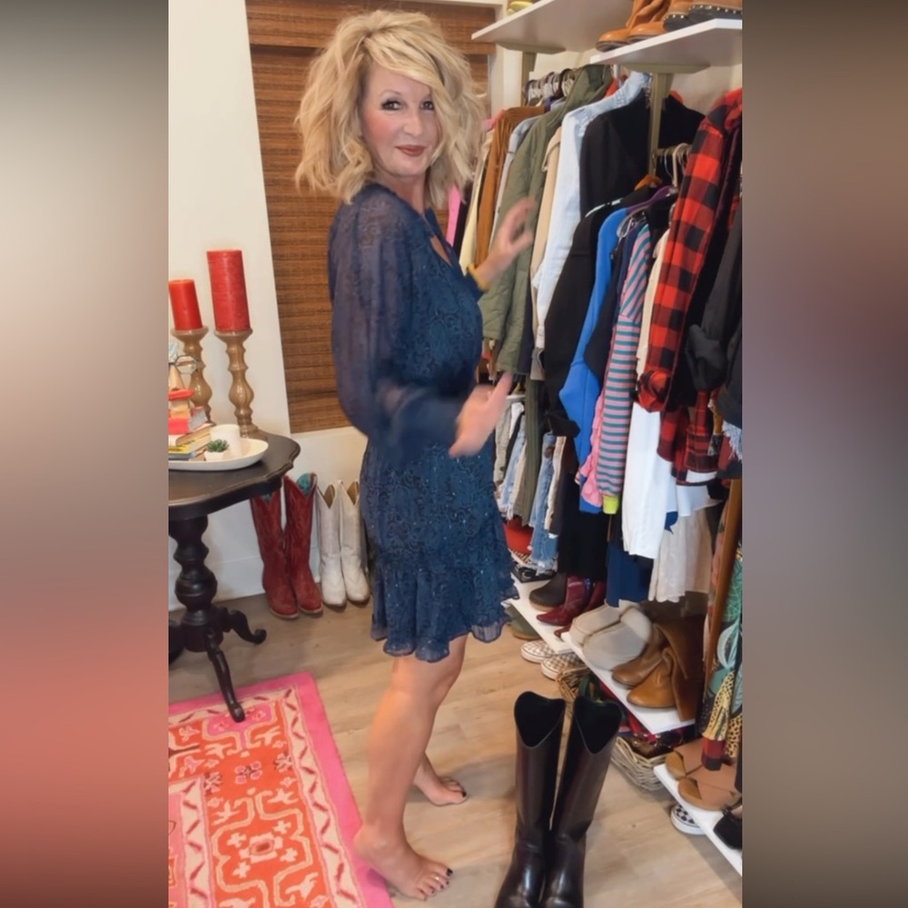 Lovestitch Navy Blue Mini Dress - Picture 7 of 16